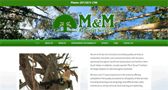 Desktop Screenshot of mmtrees.com.au